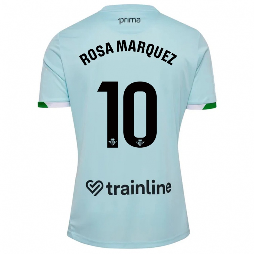 ילדים רוסה מארקס #10 תכלת ירוק הרחק ג'רזי 2025/26 חולצה קצרה