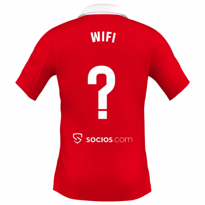 ילדים לוסיה מוראל #0 אדום לבן אפור הרחק ג'רזי 2025/26 חולצה קצרה