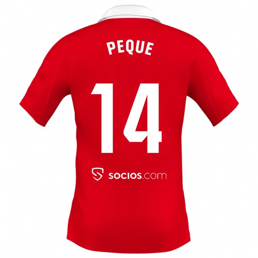 ילדים ג'רארד פרננדס #14 אדום לבן אפור הרחק ג'רזי 2025/26 חולצה קצרה