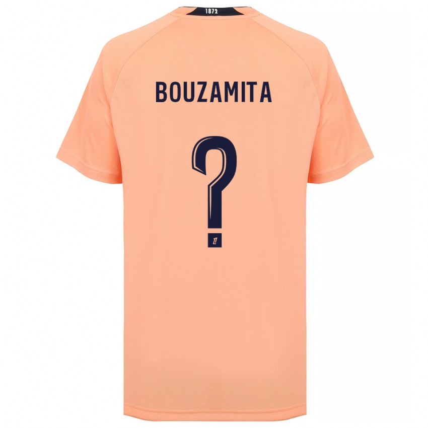 ילדים Alexandre Bouzamita #0 כתום כחול הרחק ג'רזי 2025/26 חולצה קצרה