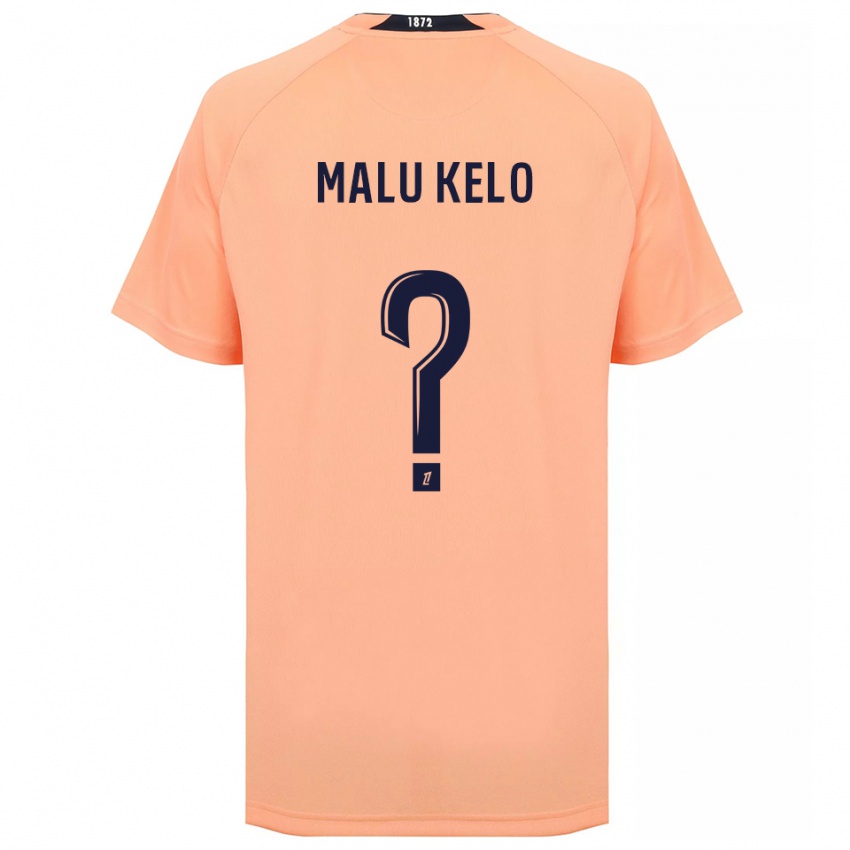 ילדים Yohann Malu Kelo #0 כתום כחול הרחק ג'רזי 2025/26 חולצה קצרה