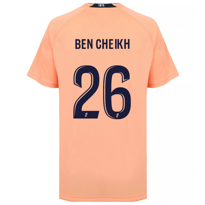 ילדים Ayman Ben Cheikh #26 כתום כחול הרחק ג'רזי 2025/26 חולצה קצרה