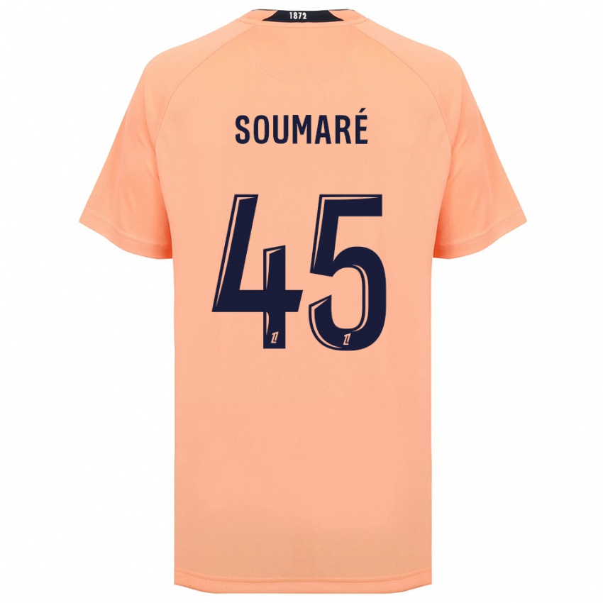 ילדים איסה סומרה #45 כתום כחול הרחק ג'רזי 2025/26 חולצה קצרה