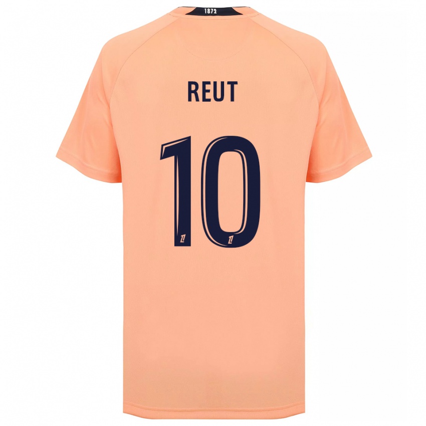 ילדים Nicolas Reut #10 כתום כחול הרחק ג'רזי 2025/26 חולצה קצרה