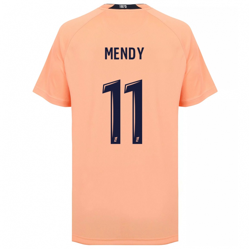 ילדים Mélinda Mendy #11 כתום כחול הרחק ג'רזי 2025/26 חולצה קצרה