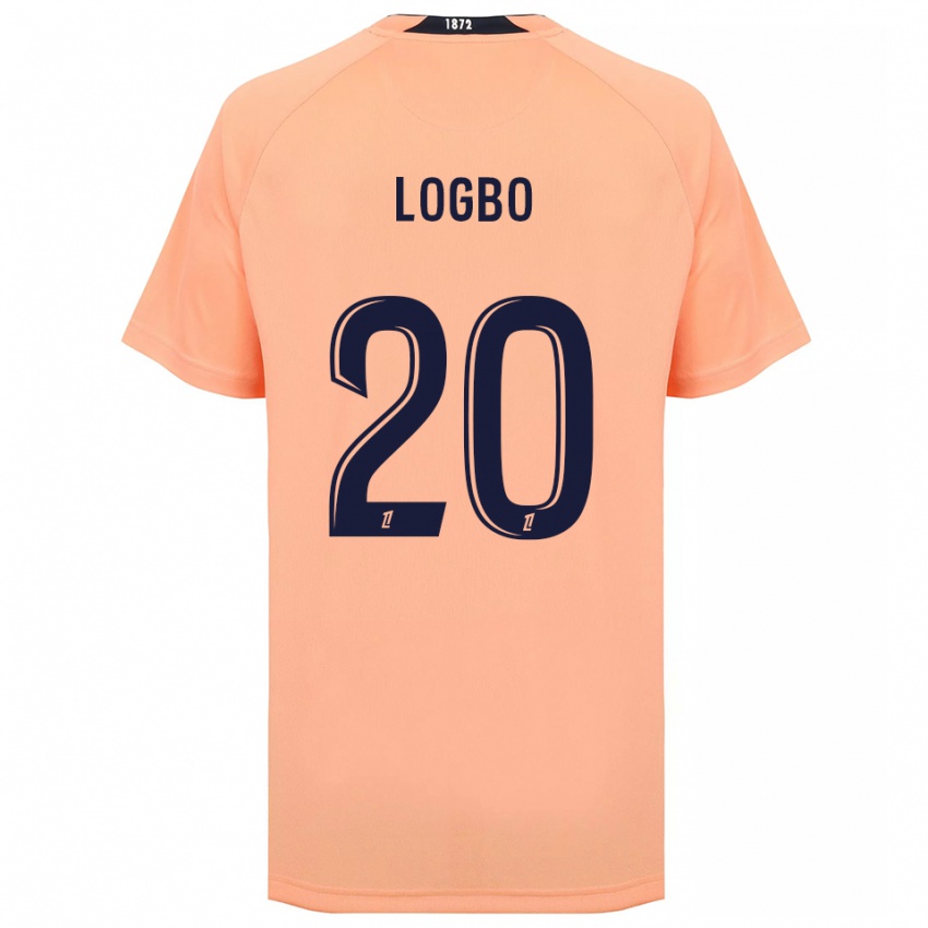 ילדים Andy Logbo #20 כתום כחול הרחק ג'רזי 2025/26 חולצה קצרה