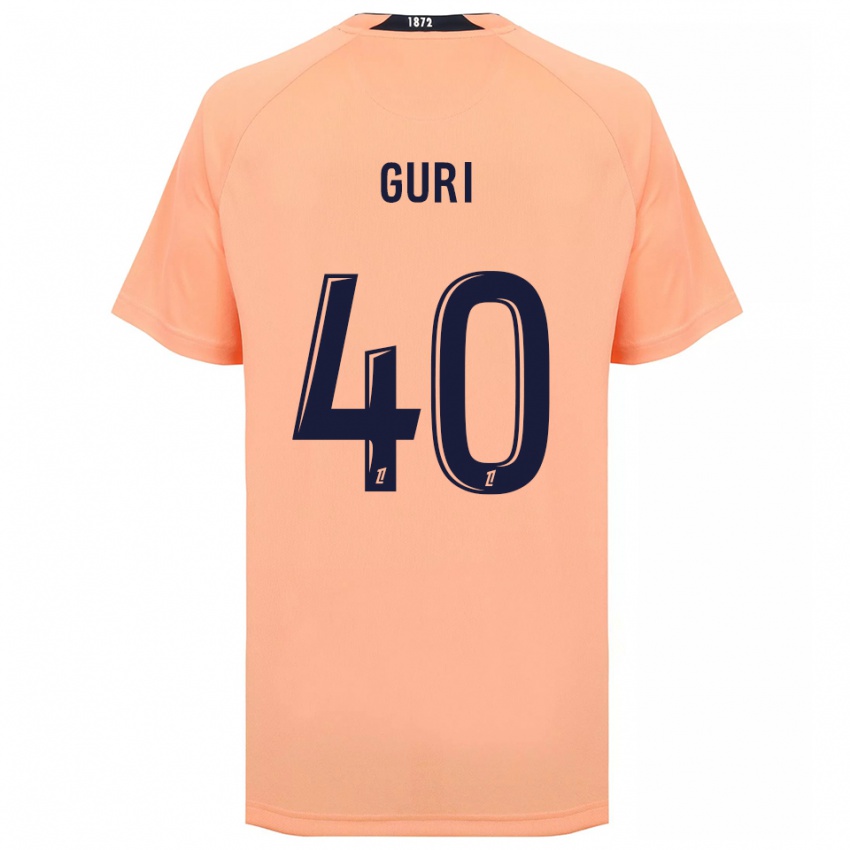 ילדים גבריאל גורי #40 כתום כחול הרחק ג'רזי 2025/26 חולצה קצרה