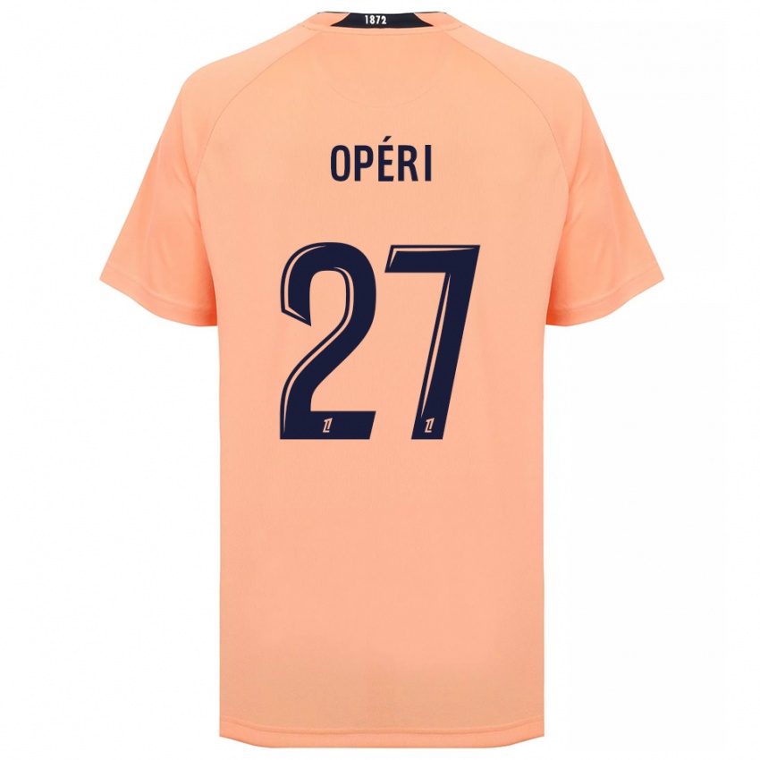 ילדים כריסטופר אופרי #27 כתום כחול הרחק ג'רזי 2025/26 חולצה קצרה