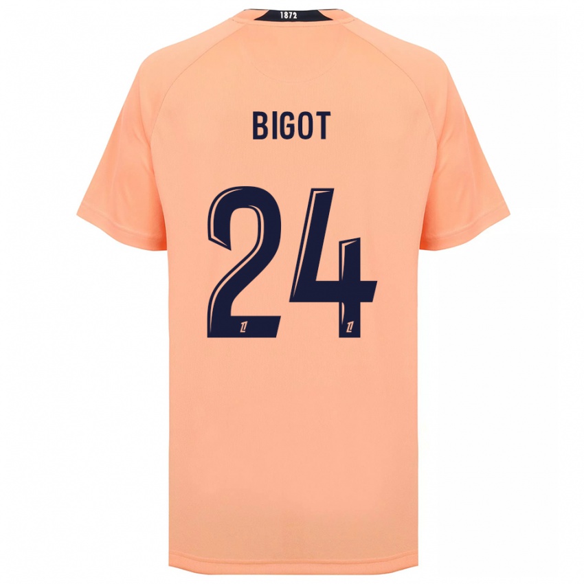 ילדים מאורין ביגו #24 כתום כחול הרחק ג'רזי 2025/26 חולצה קצרה