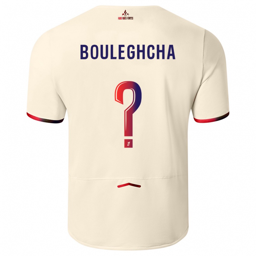 ילדים איסמעיל בולגצ׳ה #0 לבן שמנת אדום הרחק ג'רזי 2025/26 חולצה קצרה