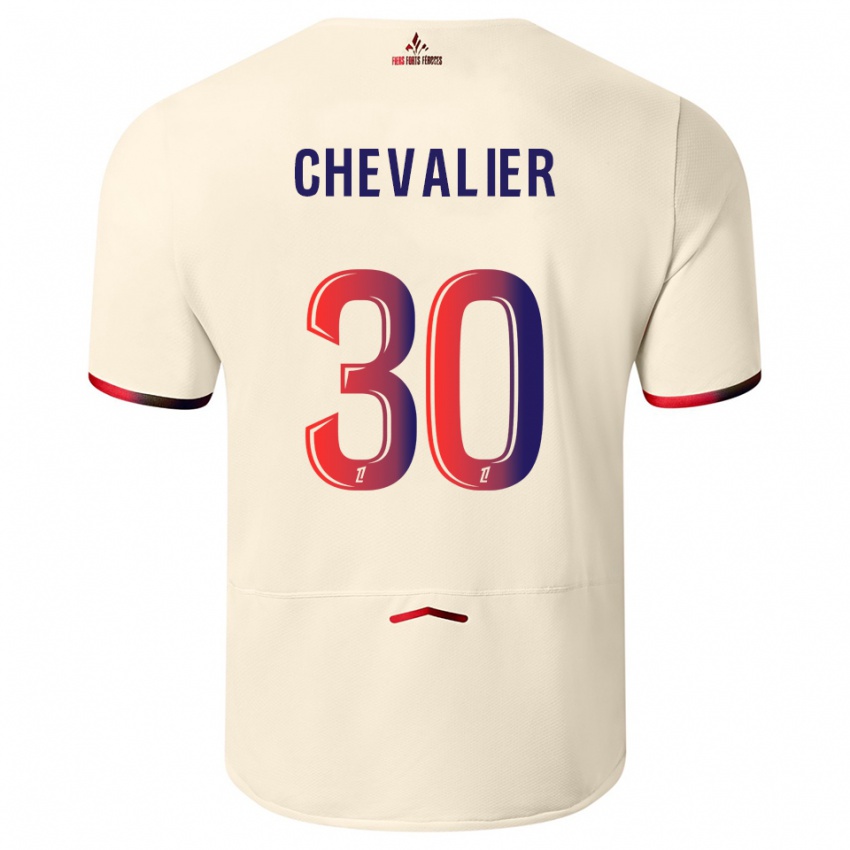 ילדים לוקא שבלייה #30 לבן שמנת אדום הרחק ג'רזי 2025/26 חולצה קצרה