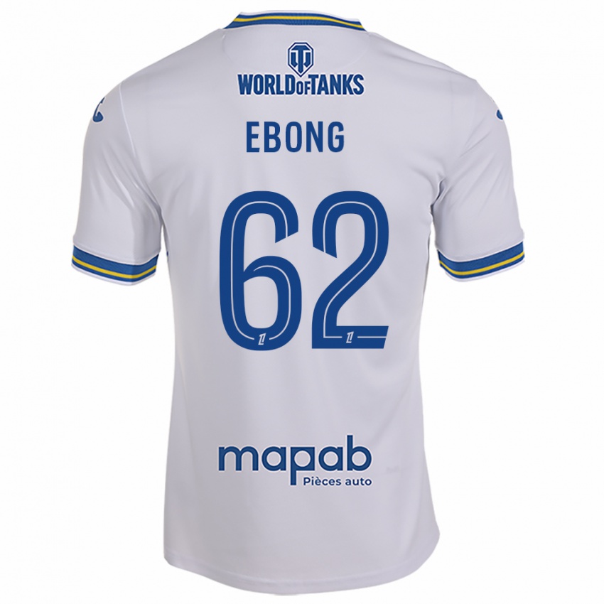 ילדים ארתור אבום #62 לבן תכלת הרחק ג'רזי 2025/26 חולצה קצרה