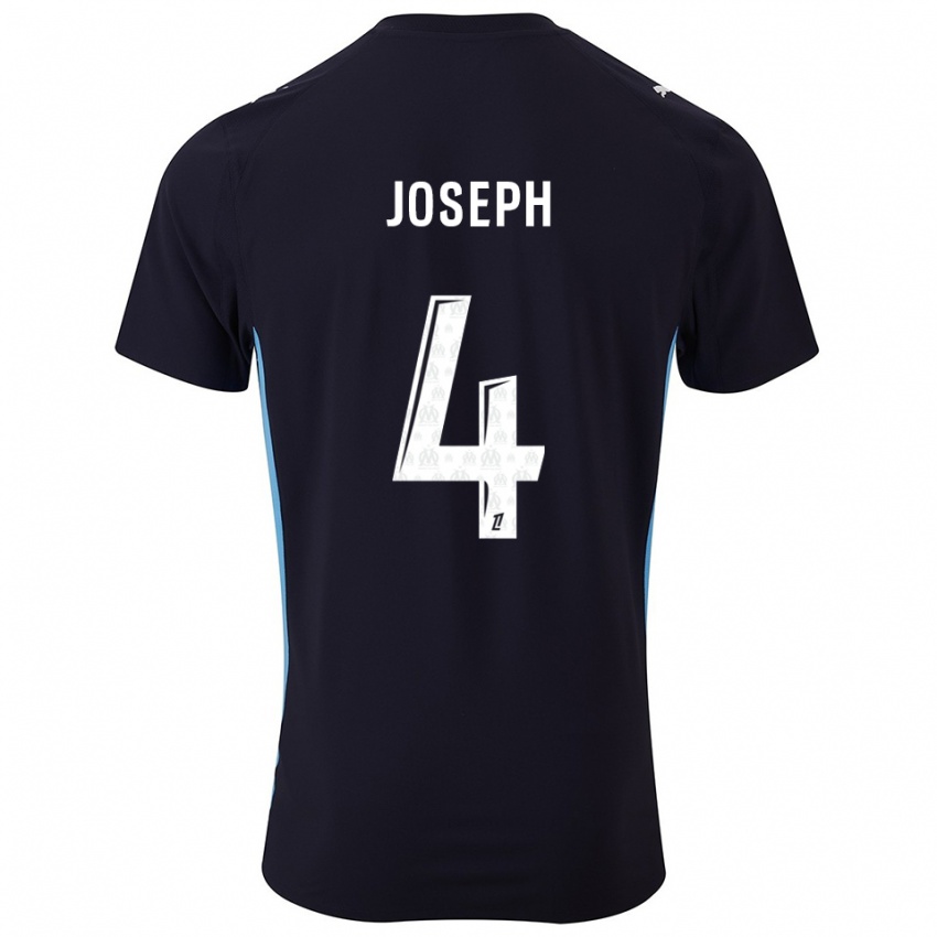 ילדים טאביטה ג׳וסף #4 שחור תכלת הרחק ג'רזי 2025/26 חולצה קצרה