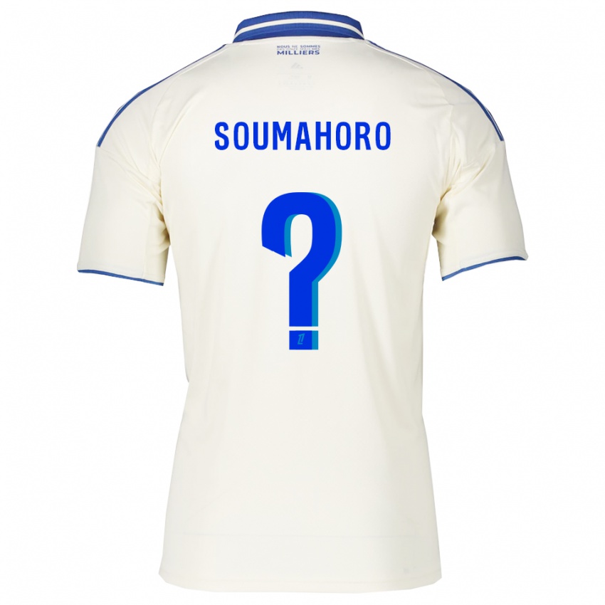 ילדים מוחמד סומהורו #0 שמפניה כחול הרחק ג'רזי 2025/26 חולצה קצרה