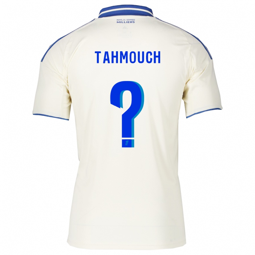 ילדים מתיה טהמוך #0 שמפניה כחול הרחק ג'רזי 2025/26 חולצה קצרה