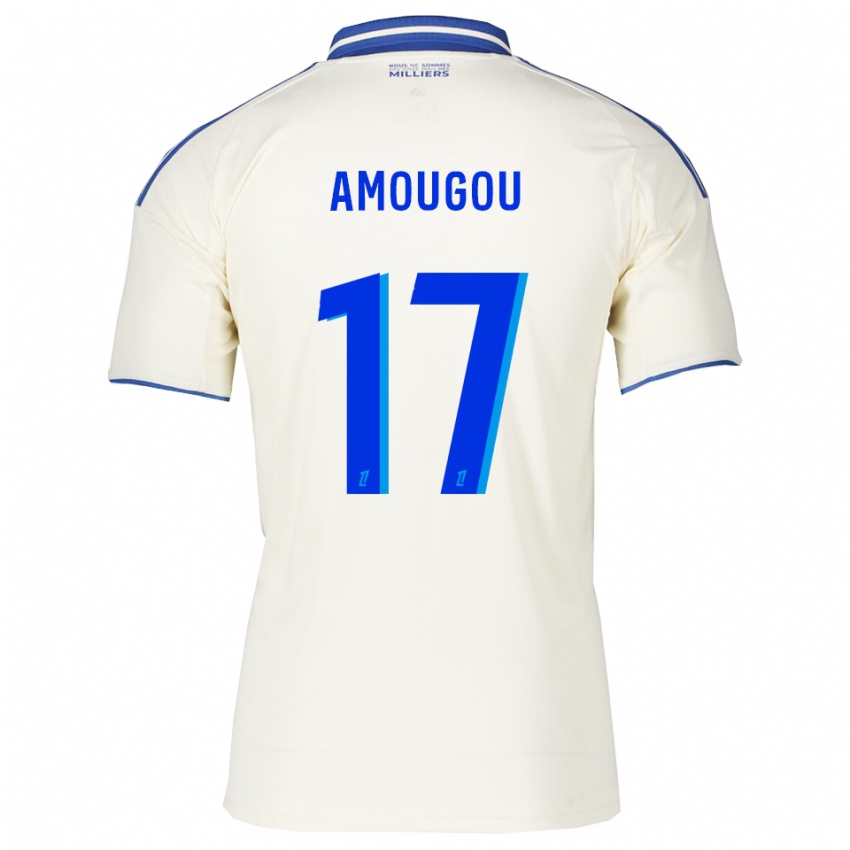 ילדים מאתיס אמוגו #17 שמפניה כחול הרחק ג'רזי 2025/26 חולצה קצרה