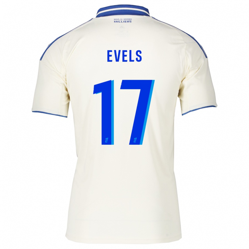 ילדים אמילי רמות #17 שמפניה כחול הרחק ג'רזי 2025/26 חולצה קצרה