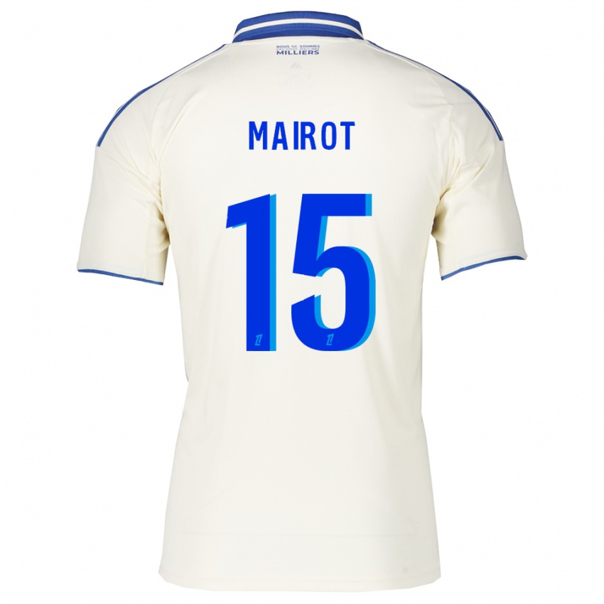 ילדים קלמנס מיירו #15 שמפניה כחול הרחק ג'רזי 2025/26 חולצה קצרה