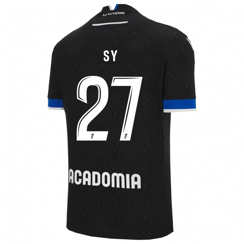 ילדים לאמין סיי #27 שחור לבן הרחק ג'רזי 2025/26 חולצה קצרה