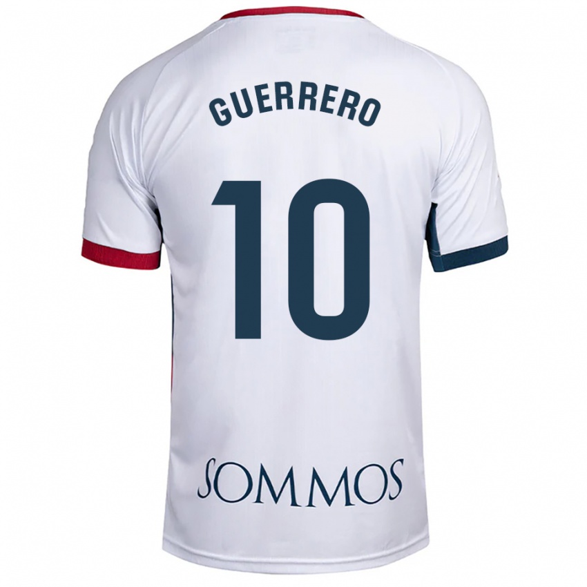 ילדים פרננדו גררו רמירס #10 לבן אדום הרחק ג'רזי 2025/26 חולצה קצרה