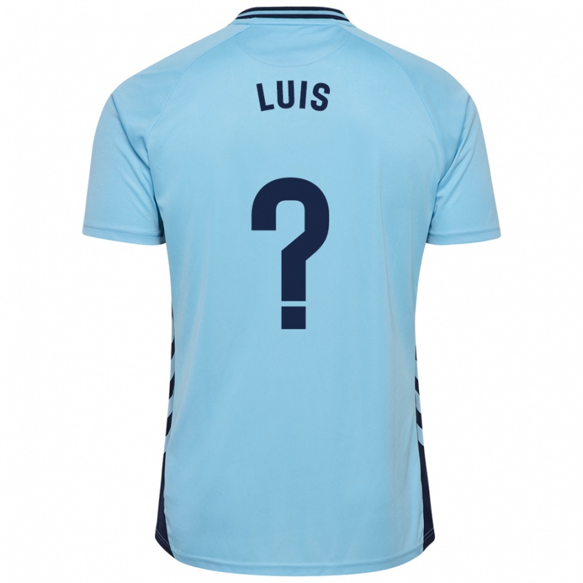 ילדים Ryan Luis #0 תכלת הרחק ג'רזי 2025/26 חולצה קצרה