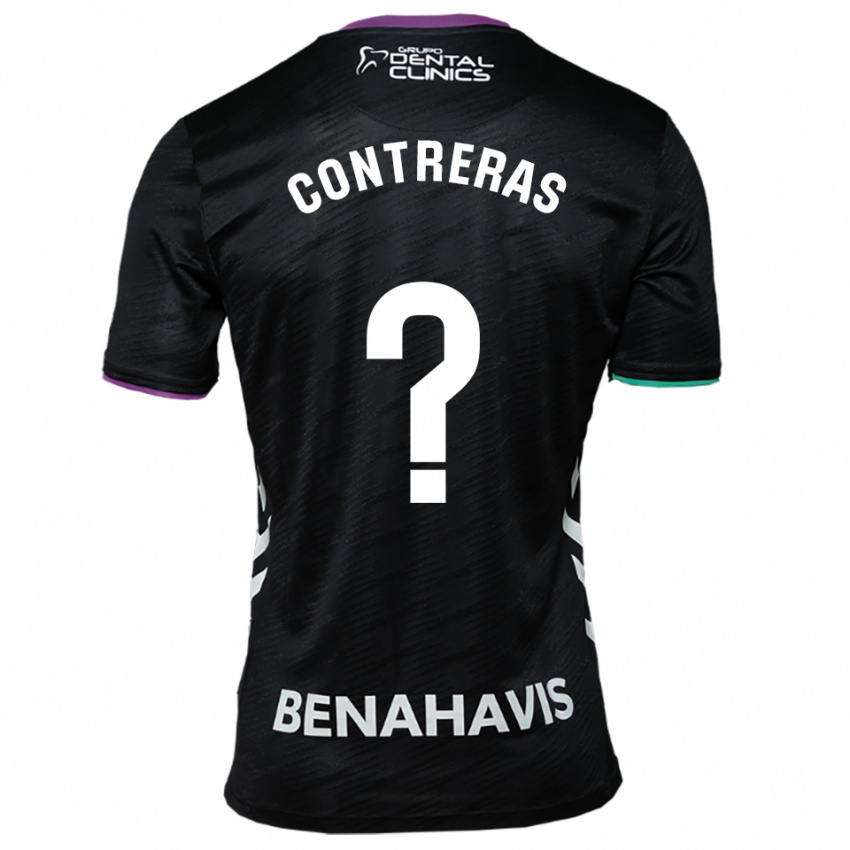 ילדים Ale Contreras #0 שחור סגול ירוק הרחק ג'רזי 2025/26 חולצה קצרה