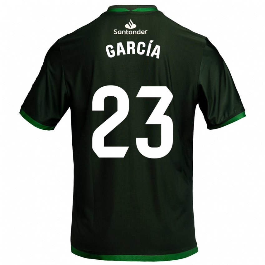 ילדים Mario García #23 ירוק כהה הרחק ג'רזי 2025/26 חולצה קצרה