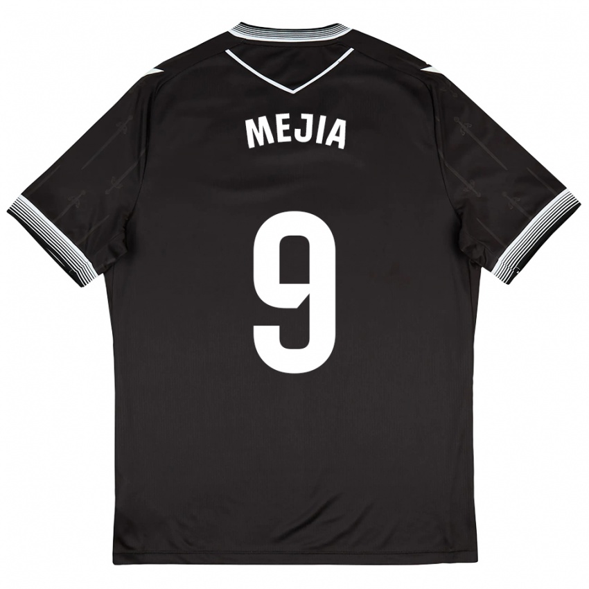 ילדים חוסה מתאו מחייה פיידראהיטה #9 שחור לבן הרחק ג'רזי 2025/26 חולצה קצרה