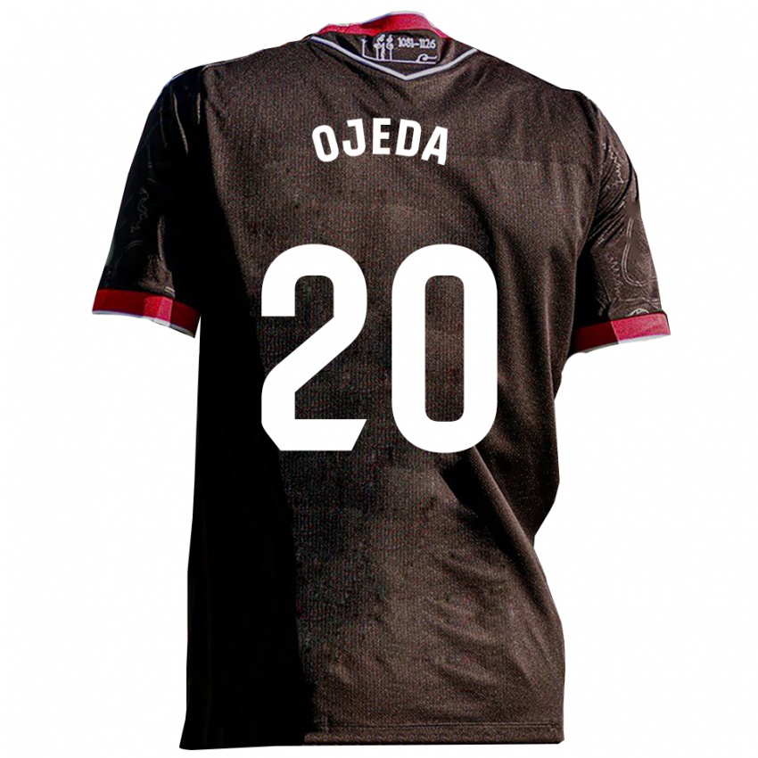 ילדים תיאגו אוחדה #20 שחור אדום הרחק ג'רזי 2025/26 חולצה קצרה