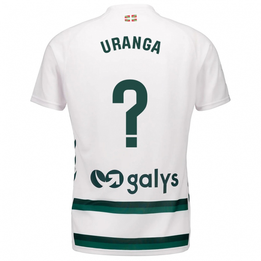 ילדים מאלן אוראנגה קאליו #0 לבן ירוק הרחק ג'רזי 2025/26 חולצה קצרה