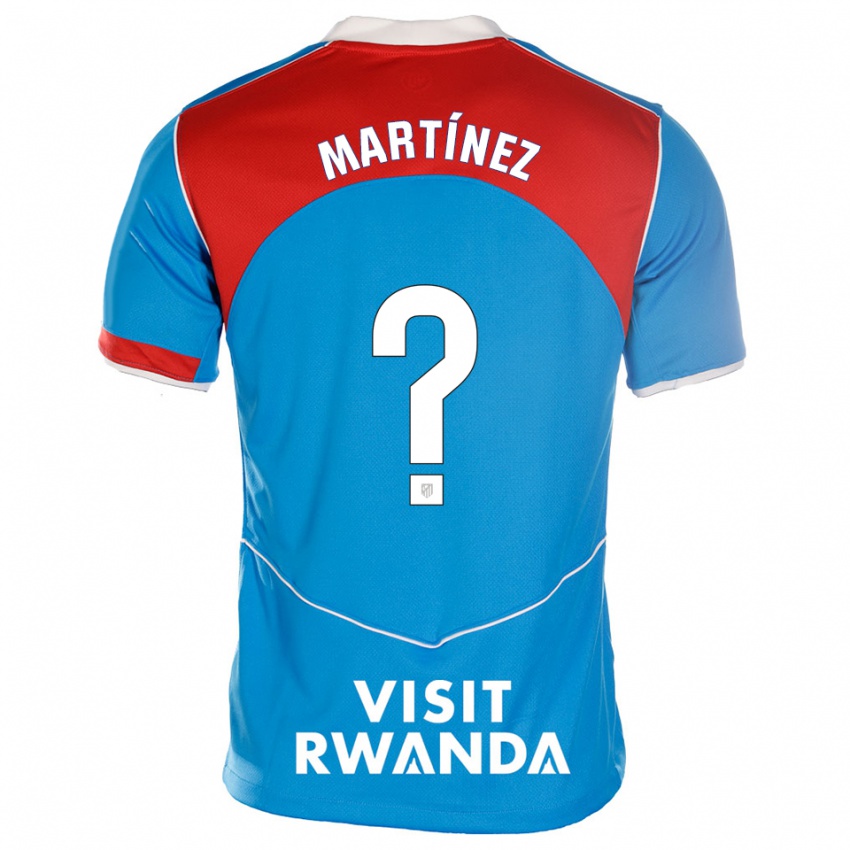 ילדים אדריאן מרטינס #0 כחול לבן ג'רזי קיט שלישי 2025/26 חולצה קצרה