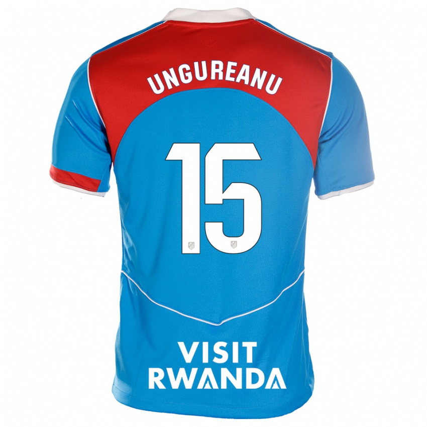 ילדים בוגדן אונגוריאנו #15 כחול לבן ג'רזי קיט שלישי 2025/26 חולצה קצרה