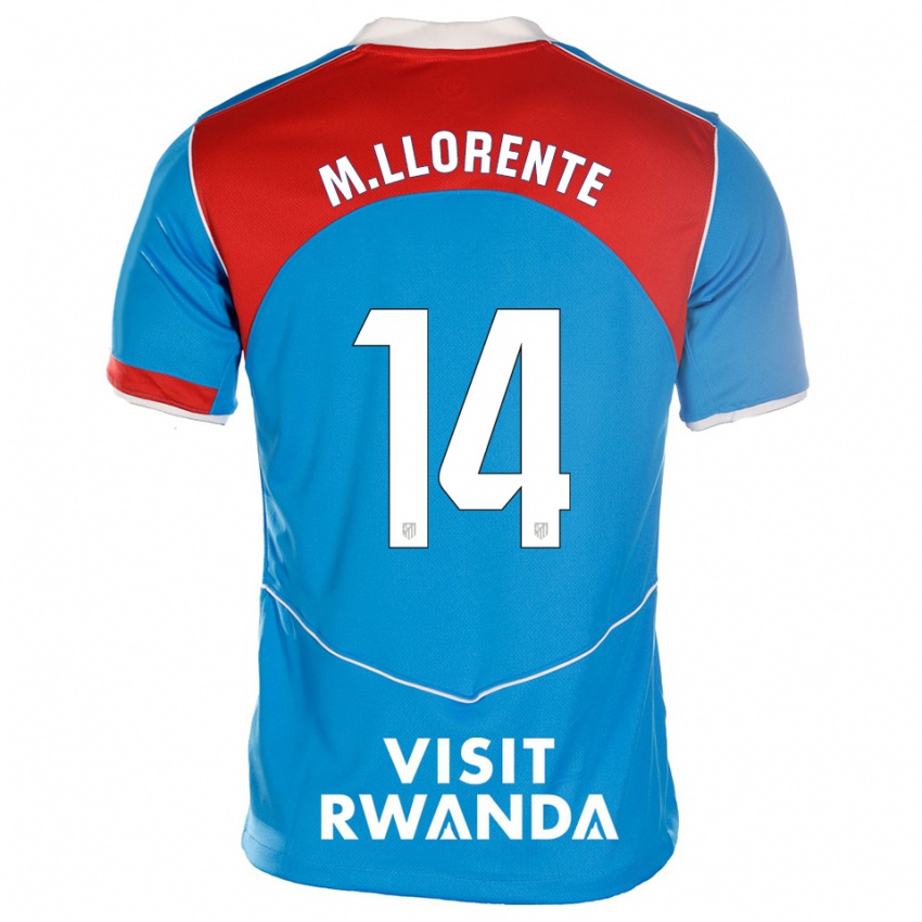 ילדים מרקוס יורנטה #14 כחול לבן ג'רזי קיט שלישי 2025/26 חולצה קצרה