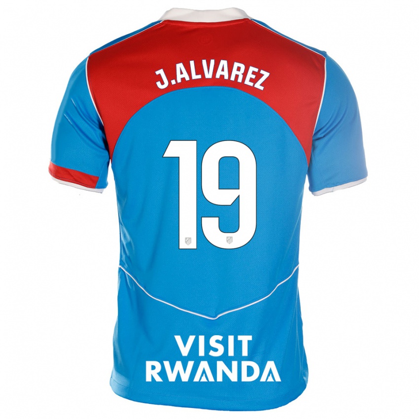 ילדים חוליאן אלברס #19 כחול לבן ג'רזי קיט שלישי 2025/26 חולצה קצרה