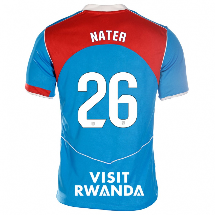 ילדים סילבנו נאטר #26 כחול לבן ג'רזי קיט שלישי 2025/26 חולצה קצרה