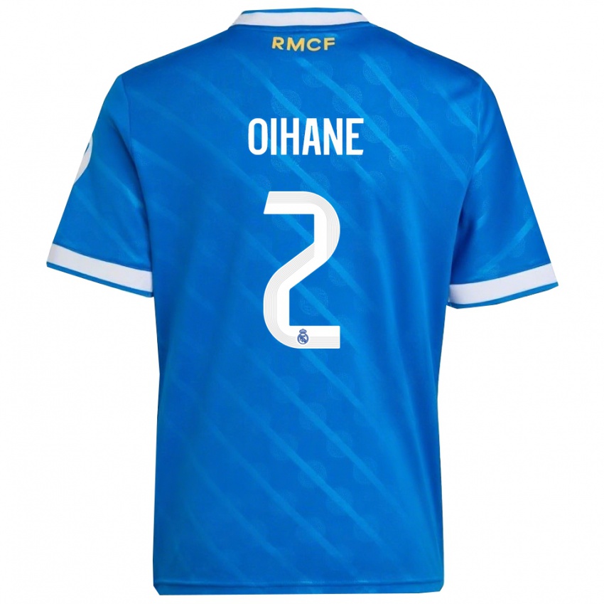 ילדים אוהאנה הרננדס #2 כחול לבן ג'רזי קיט שלישי 2025/26 חולצה קצרה