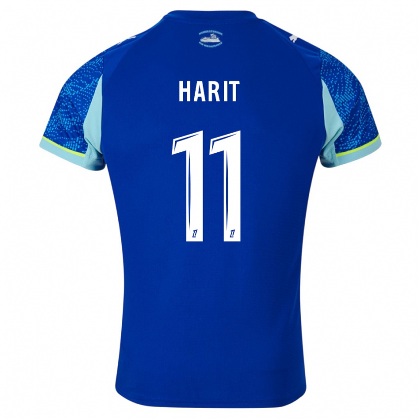 ילדים אמין האריט #11 תכלת לבן ג'רזי קיט שלישי 2025/26 חולצה קצרה