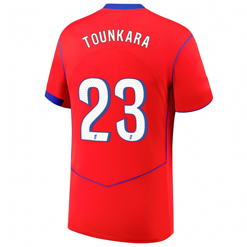 ילדים איסאטו טונקרה #23 אדום כחול לבן ג'רזי קיט שלישי 2025/26 חולצה קצרה