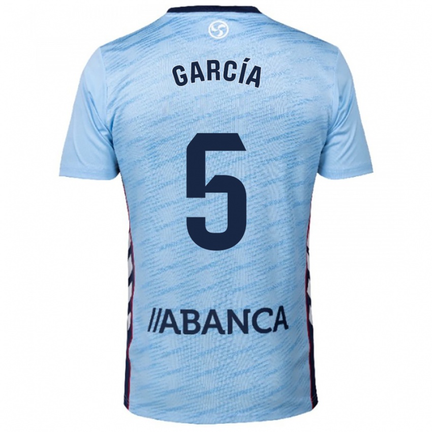 גברים Noa García #5 תכלת אדום ג'רזי ביתית 2025/26 חולצה קצרה