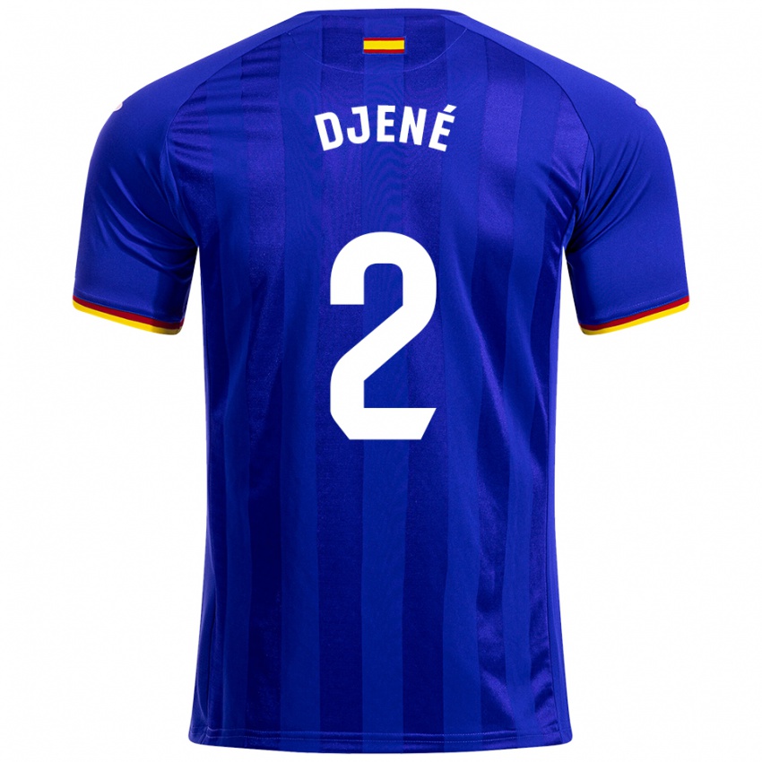 גברים דז'נה דקונאם אורטגה #2 כחול אדום צהוב ג'רזי ביתית 2025/26 חולצה קצרה