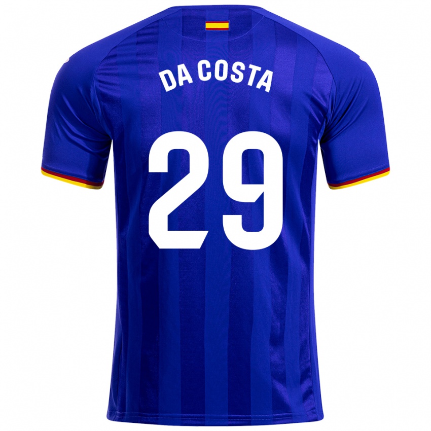 גברים קובה דה קוסטה #29 כחול אדום צהוב ג'רזי ביתית 2025/26 חולצה קצרה