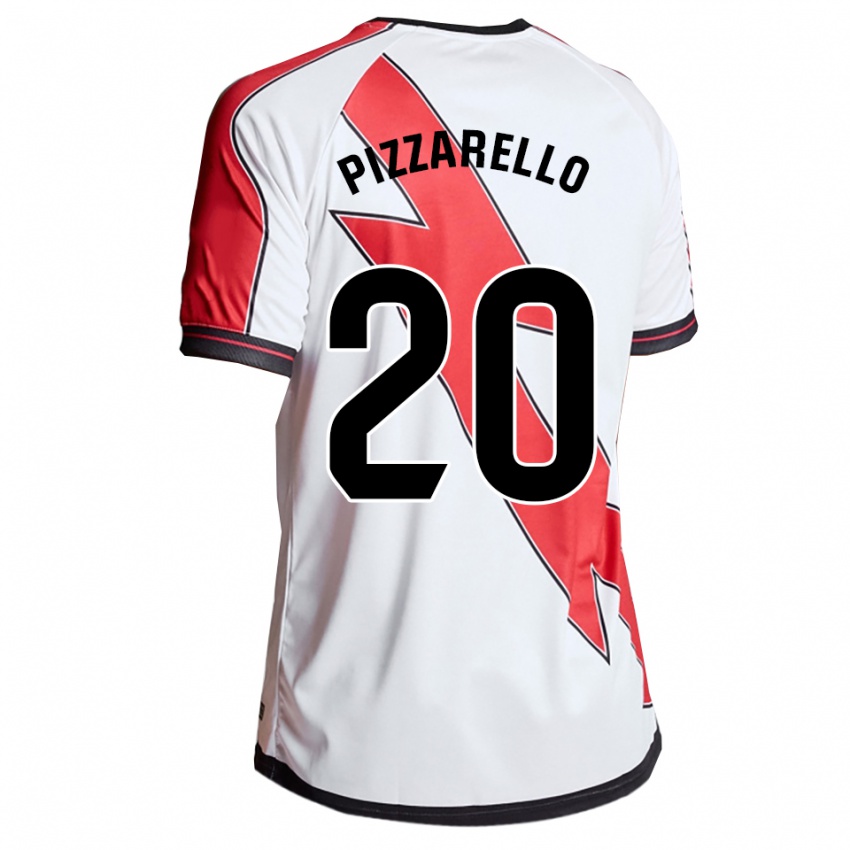 גברים צ'רליאן פיצרלו #20 לבן אדום ג'רזי ביתית 2025/26 חולצה קצרה