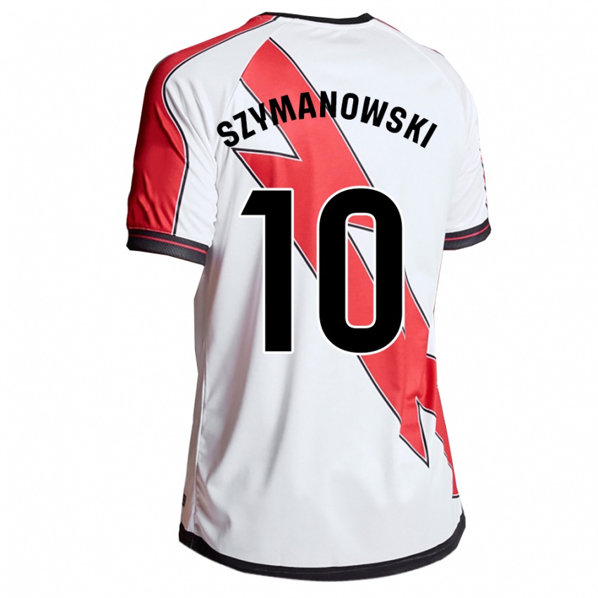 גברים מריאנלה שימנובסקי #10 לבן אדום ג'רזי ביתית 2025/26 חולצה קצרה