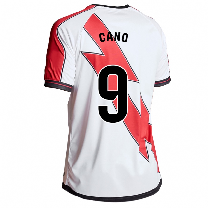 גברים ג'וסלו קאנו #9 לבן אדום ג'רזי ביתית 2025/26 חולצה קצרה