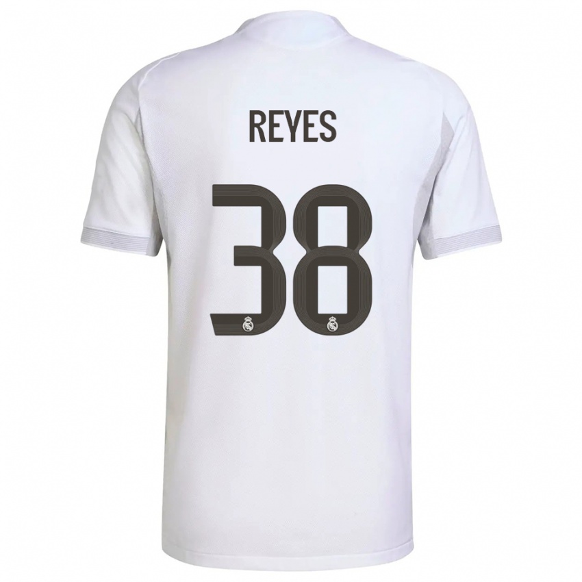 גברים José Reyes #38 לבן צהוב ג'רזי ביתית 2025/26 חולצה קצרה