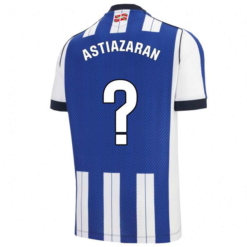 גברים לנדר באסטיאזאר #0 כחול לבן ג'רזי ביתית 2025/26 חולצה קצרה