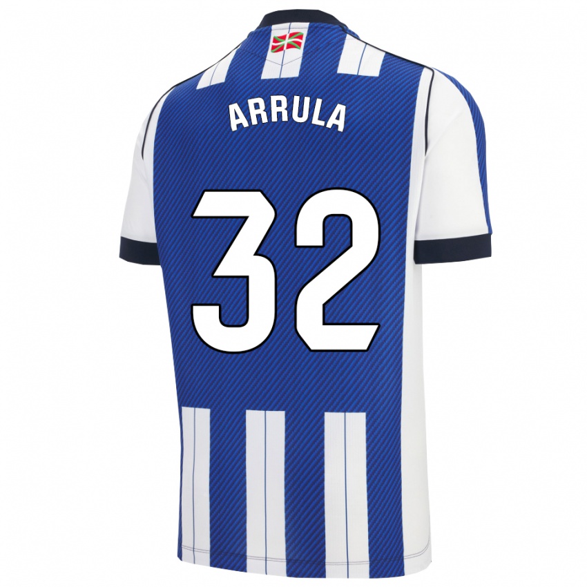 גברים ג׳וליה ארולה יורנטה #32 כחול לבן ג'רזי ביתית 2025/26 חולצה קצרה