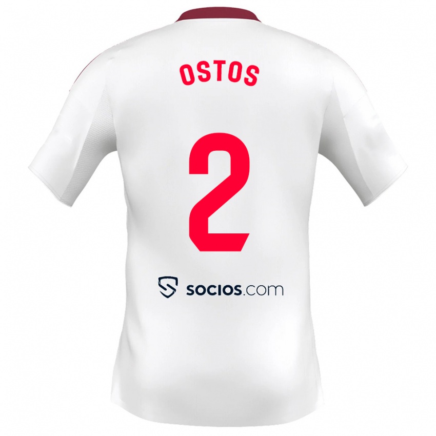 גברים פראן שופינג #2 לבן אדום ג'רזי ביתית 2025/26 חולצה קצרה