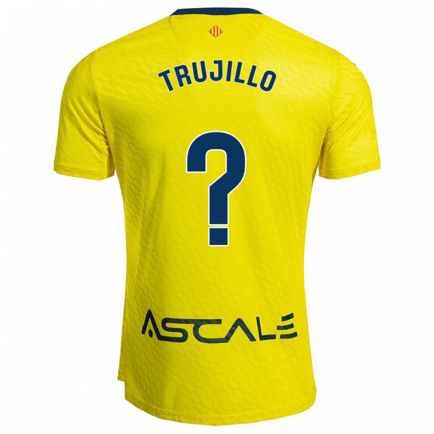 גברים Jairo Trujillo #0 צהוב נייבי ג'רזי ביתית 2025/26 חולצה קצרה