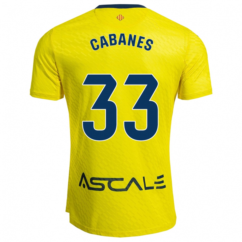גברים פאו קבנס #33 צהוב נייבי ג'רזי ביתית 2025/26 חולצה קצרה